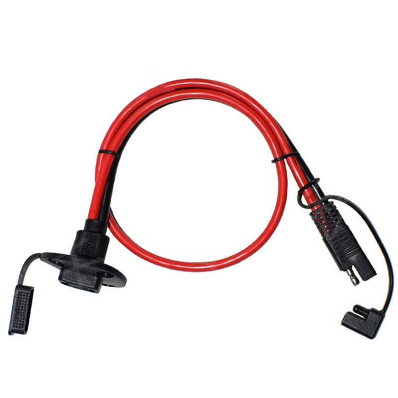 Zzz 10AWG SAE Connector Socket Sidewall Port Kabel Ekstensi Aplikasi Multi