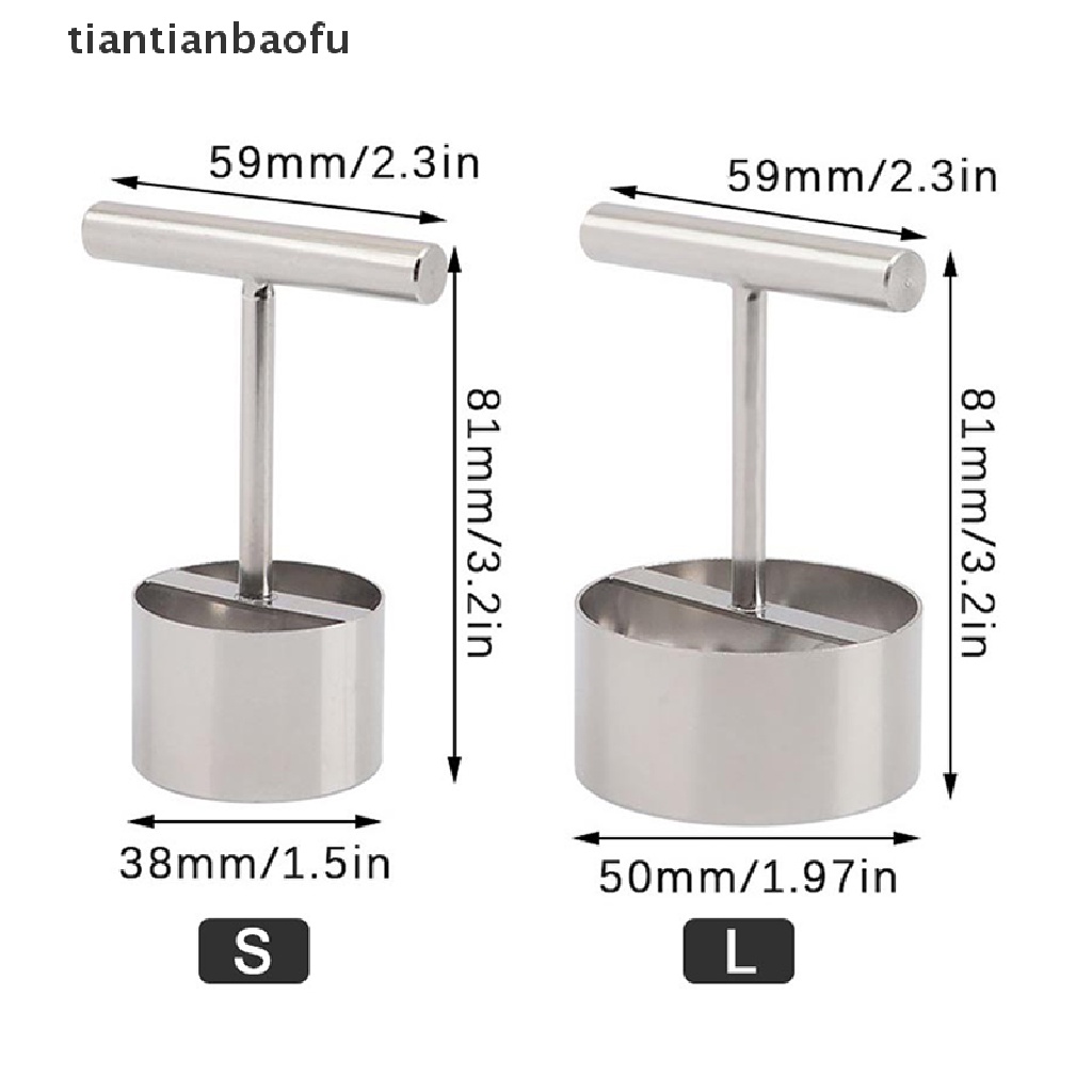 [tiantianbaofu] Stainless Steel Besar Core Puller Fruit Core Hole Digger Remover Dapur Gadget Butik