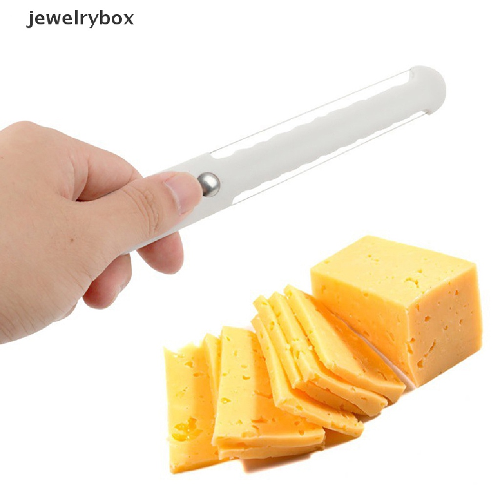 [jewelrybox] 1pc Cheese Slicer Butter Peeler Cutter Kawat Soft Handle Plastik Keju Slicer Butik