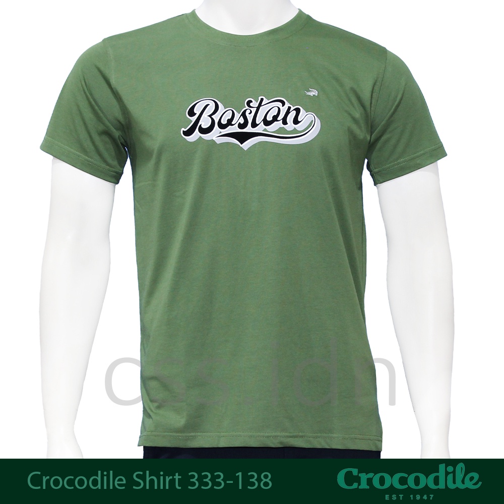 Kaos Oblong Motif Crocodile 333-138