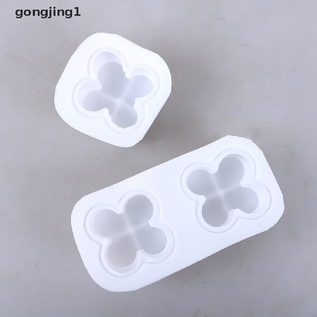 Ggg DIY s Cetakan Lilin Plester Cetakan Silikon Handmade Cube Soap Mold ID