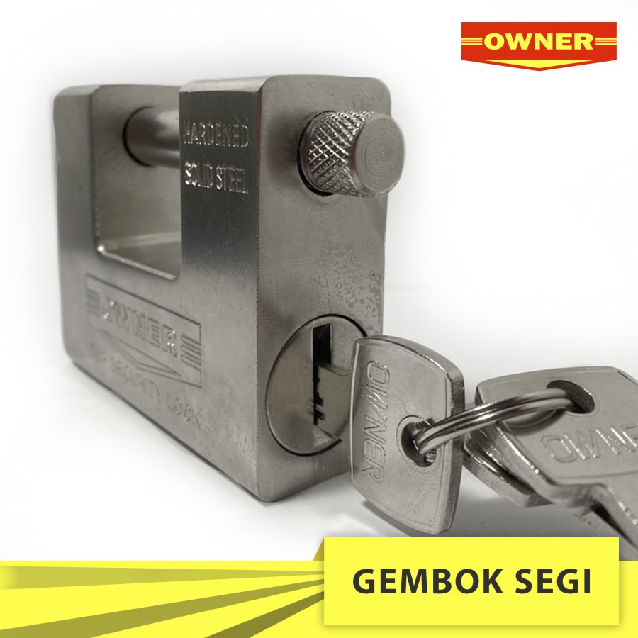 Gembok Pagar/Gembok Kotak 94mm Wing Lock Anti Maling