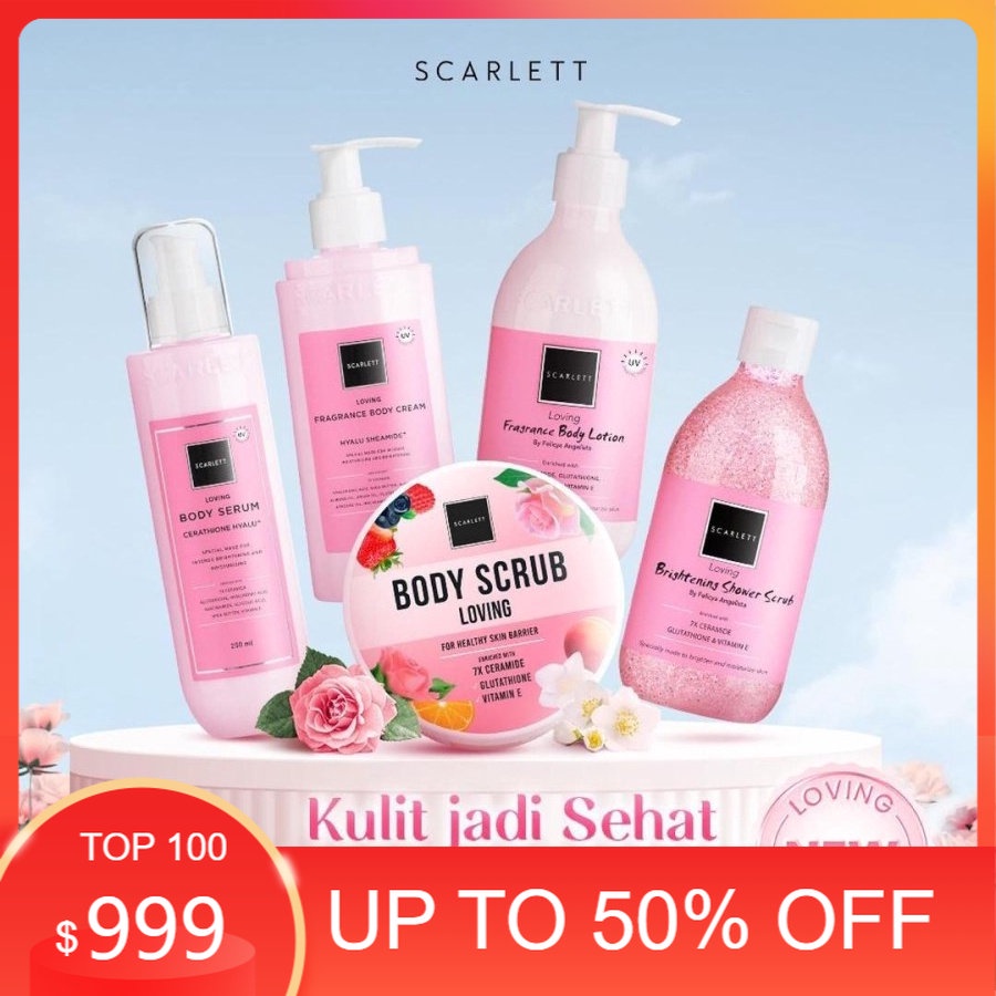 Scarlett Loving Series | Lotion Loving | Scarlett Paket Loving |