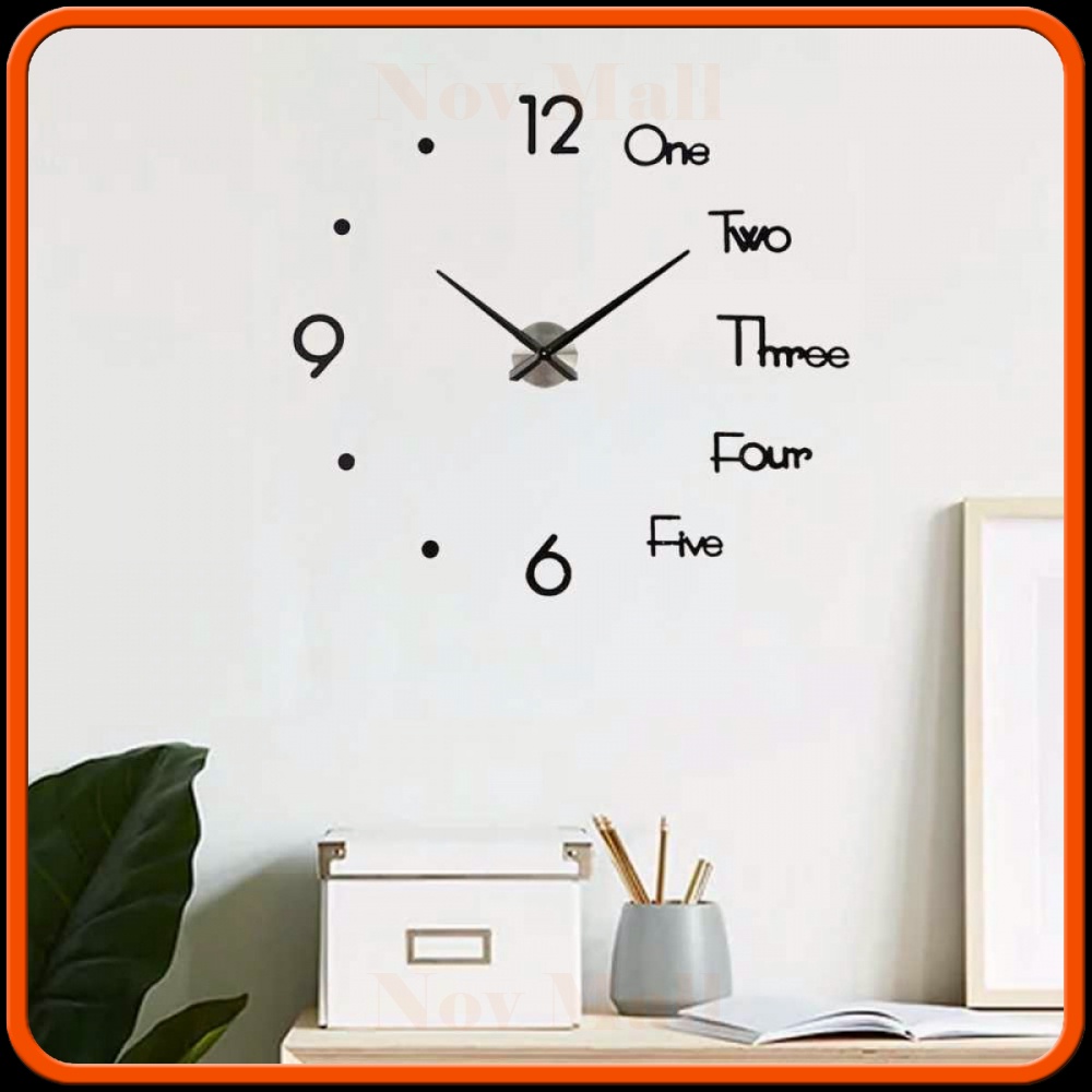 Jam Dinding Besar DIY Giant Wall Clock Sangtai 30cm -JM071