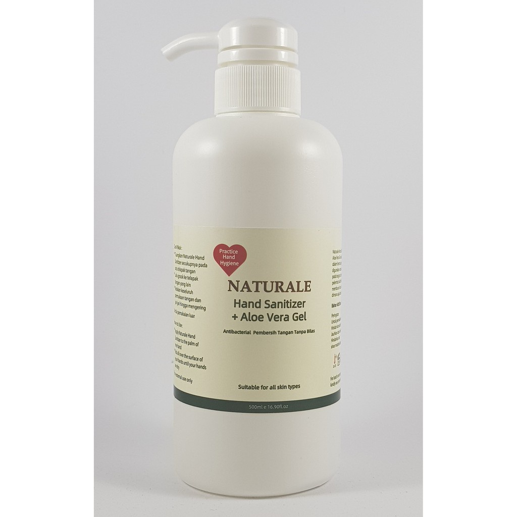 Hand Sanitizer + Aloe Vera Gel 500 ml