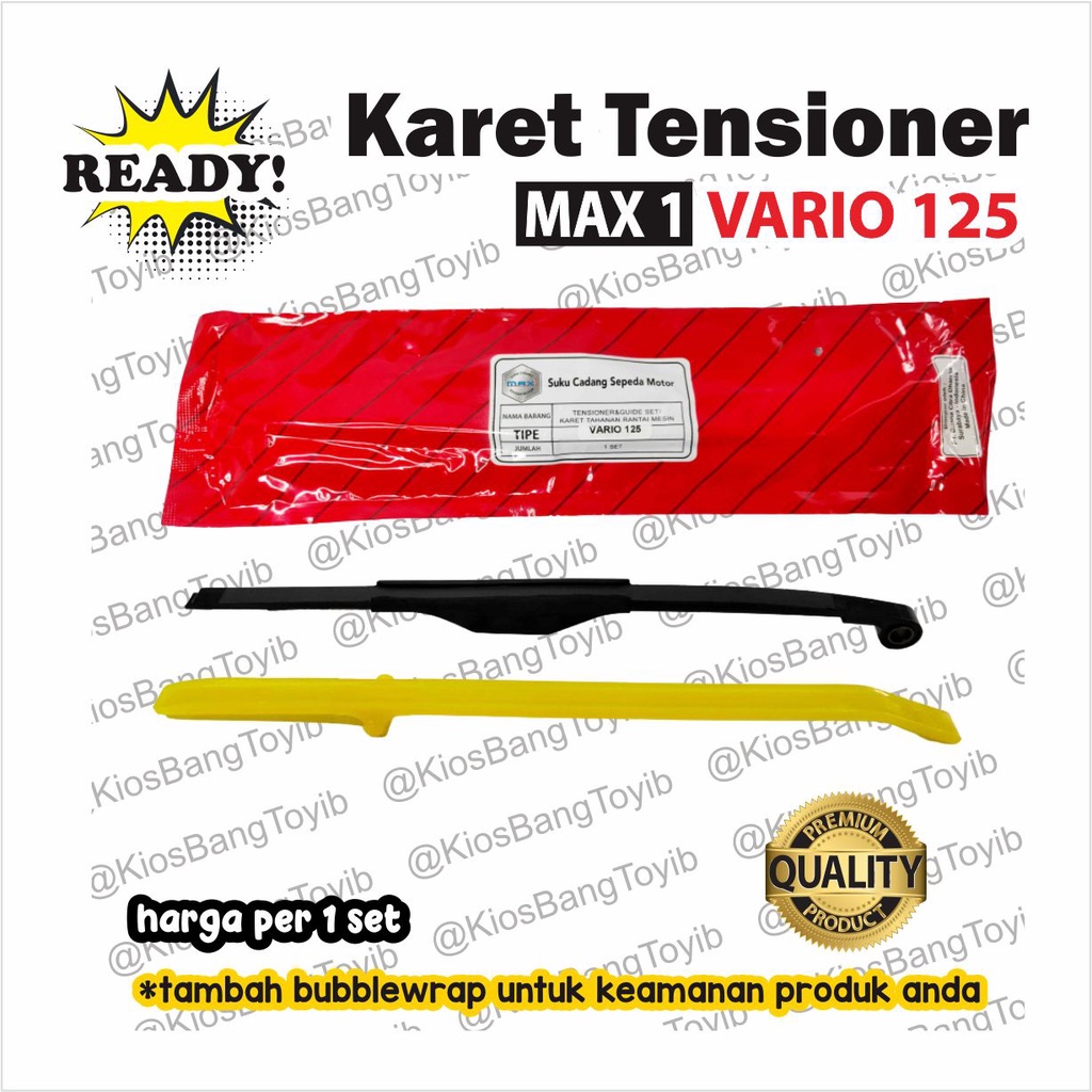 Karet Lidah Bantalan Tensioner Honda VARIO 125 VARIO 150 (max1)