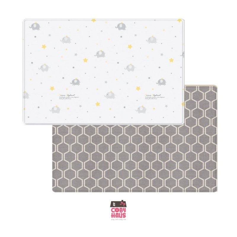 CobyHaus Playmat PVC Karpet Bayi Size M - Elephant Star Monoraum