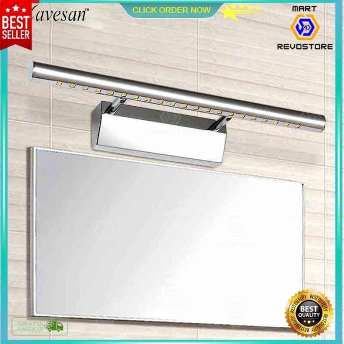 Lampu Cermin Kaca Meja Rias Wastafel LED Dinding Hias 5 W 40CM