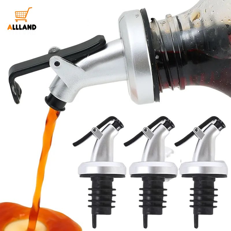 3gaya Tutup Stopper Botol Minyak Anti Bocor Food grade/Wine Vinegar Dispenser Sealing Nozzle Aksesoris Dapur