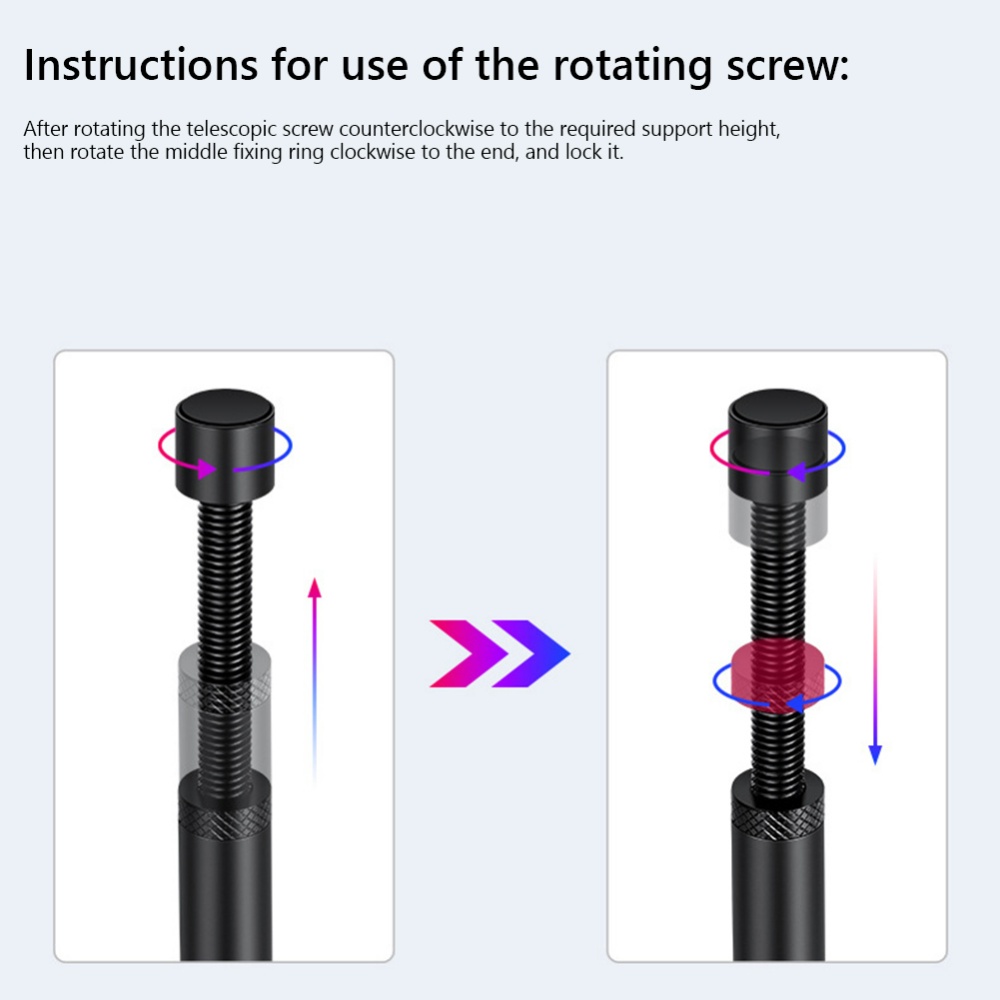 1pc GPU Bracket Adjustable Telescopic Rotary Video Card Holder Portable Chassis Stand Aksesoris Case PC