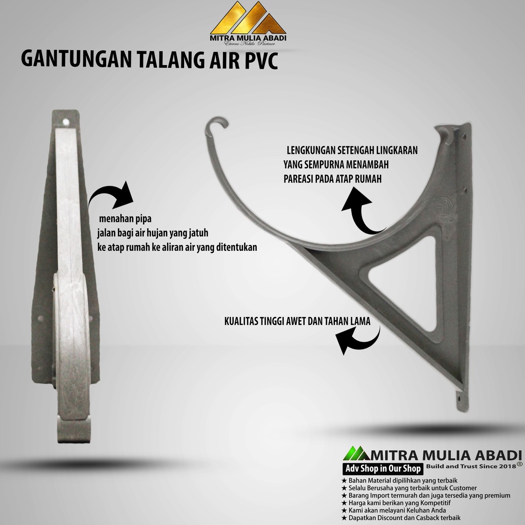 Gantungan Talang Pvc Air