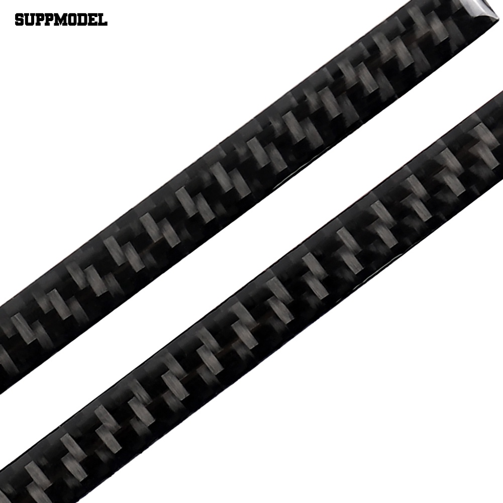 Suppmodel 1pasang Stiker Strip Hias Navigasi Serat Karbon Mobil Untuk Lexus IS250