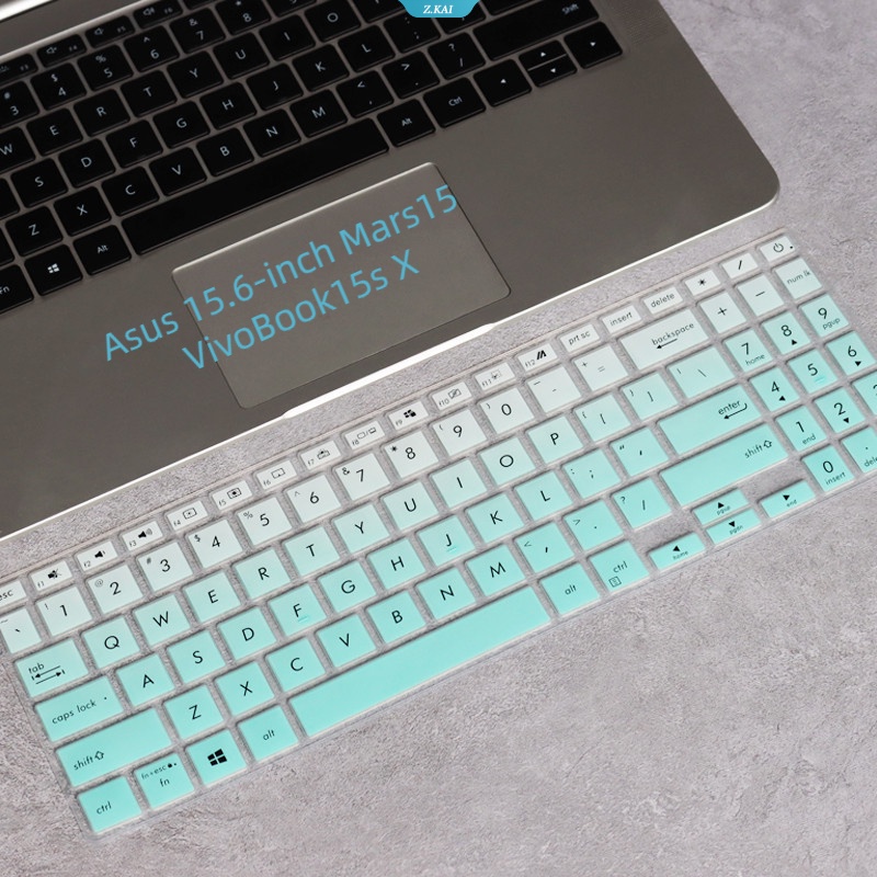 Cover Keyboard Bahan Silikon Inggris Untuk Asus 15.6-inch Mars15 VivoBook15s X Waterproof Pelindung Cakupan Penuh [ZK]