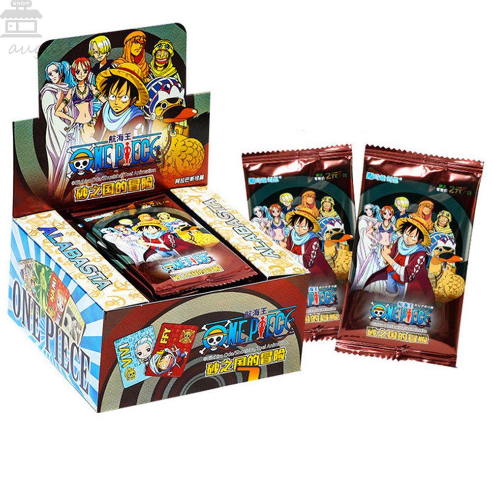 Kartu Board Game Anime AUGUSTINA One Piece Luffy Zoro Nami Rare Untuk Koleksi / Hadiah Anak