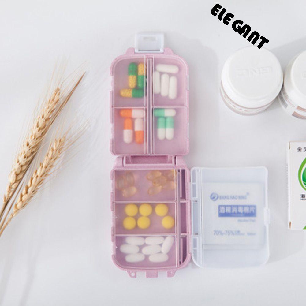 [Elegan] Kotak Tempat Obat Kompartemen Penyimpanan