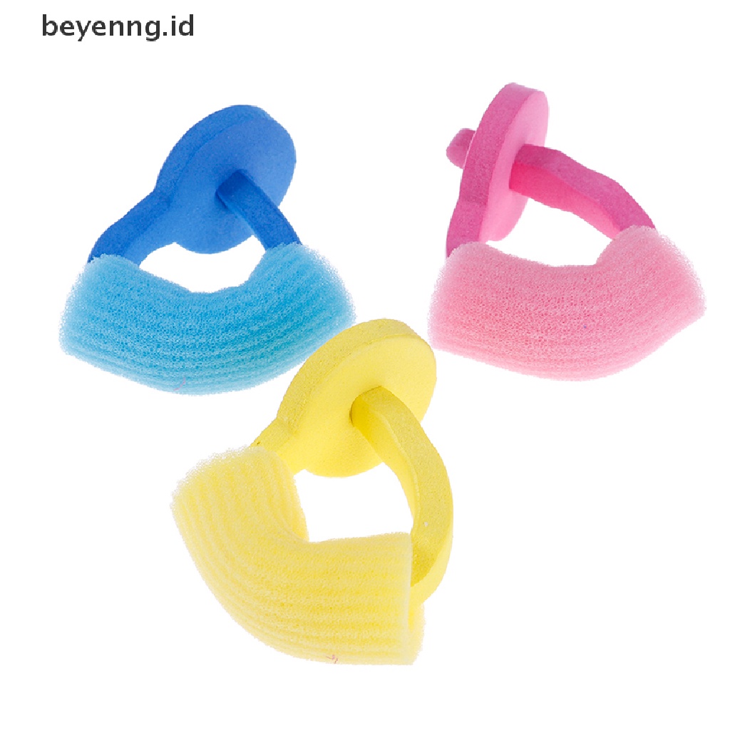 Beyen 3Pcs Spons Busa Lembut DIY styling hair rollers Batang Fleksibel hairstyling curler ID