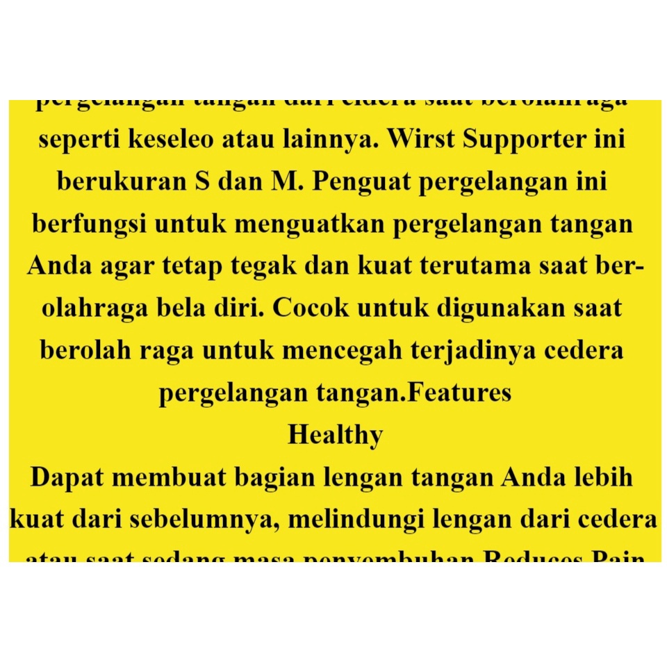 Deker Wristband Pergelangan Tangan Support Pelindung Otot