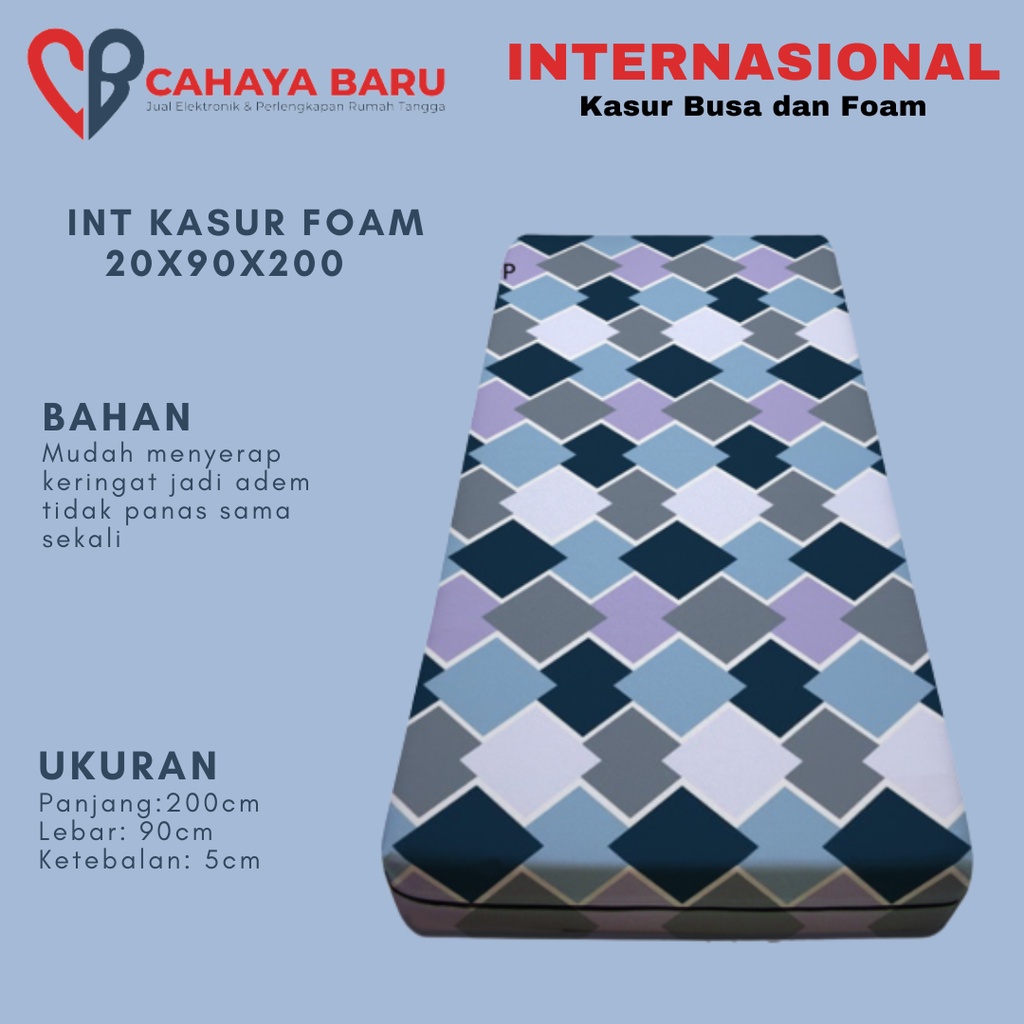 INTERNASIONAL KASUR FOAM 20X90X200