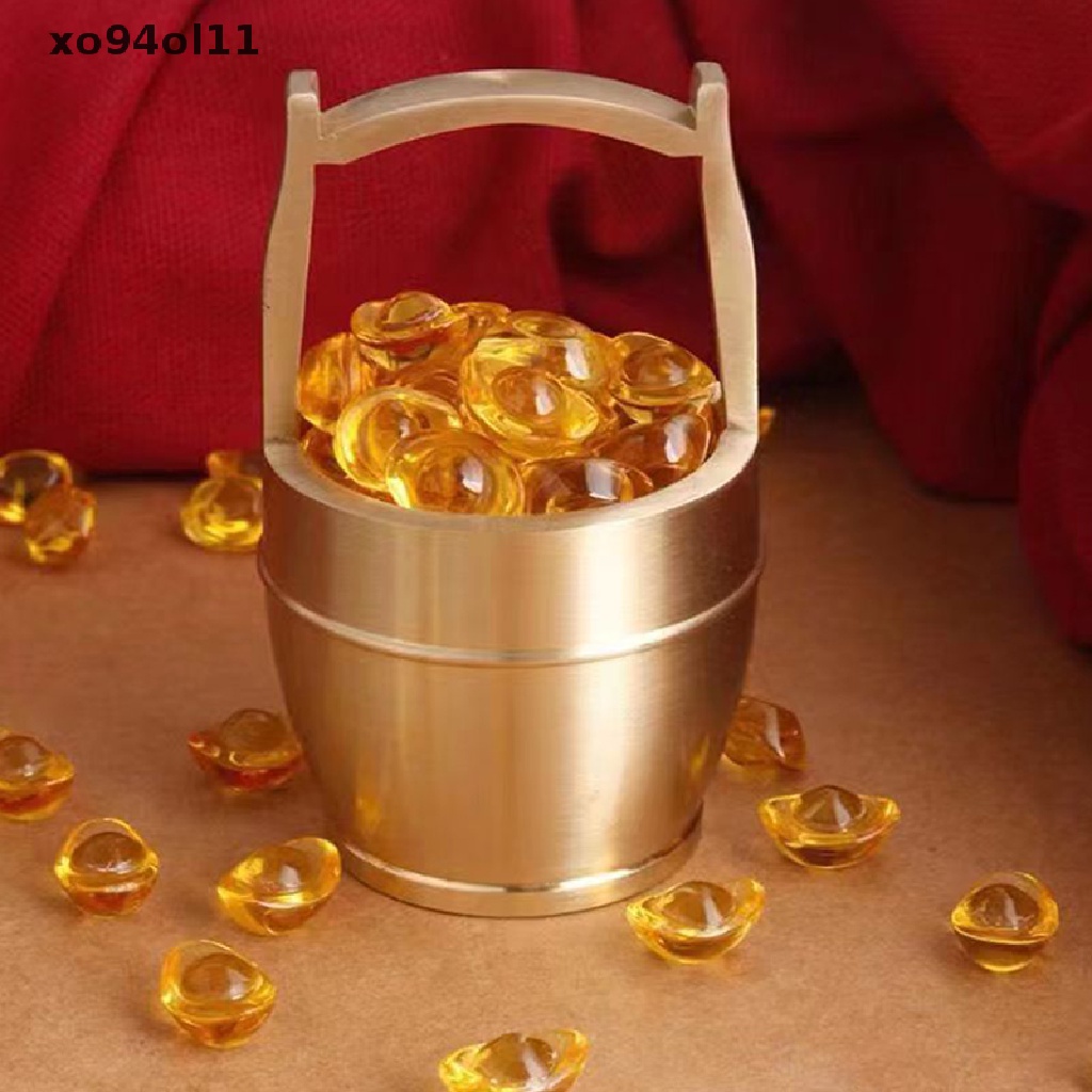 Xo Ember Kuningan Murni Dari Emas Ornamen Keberuntungan Keberuntungan Kerajinan Feng Shui Ornamen Hadiah OL