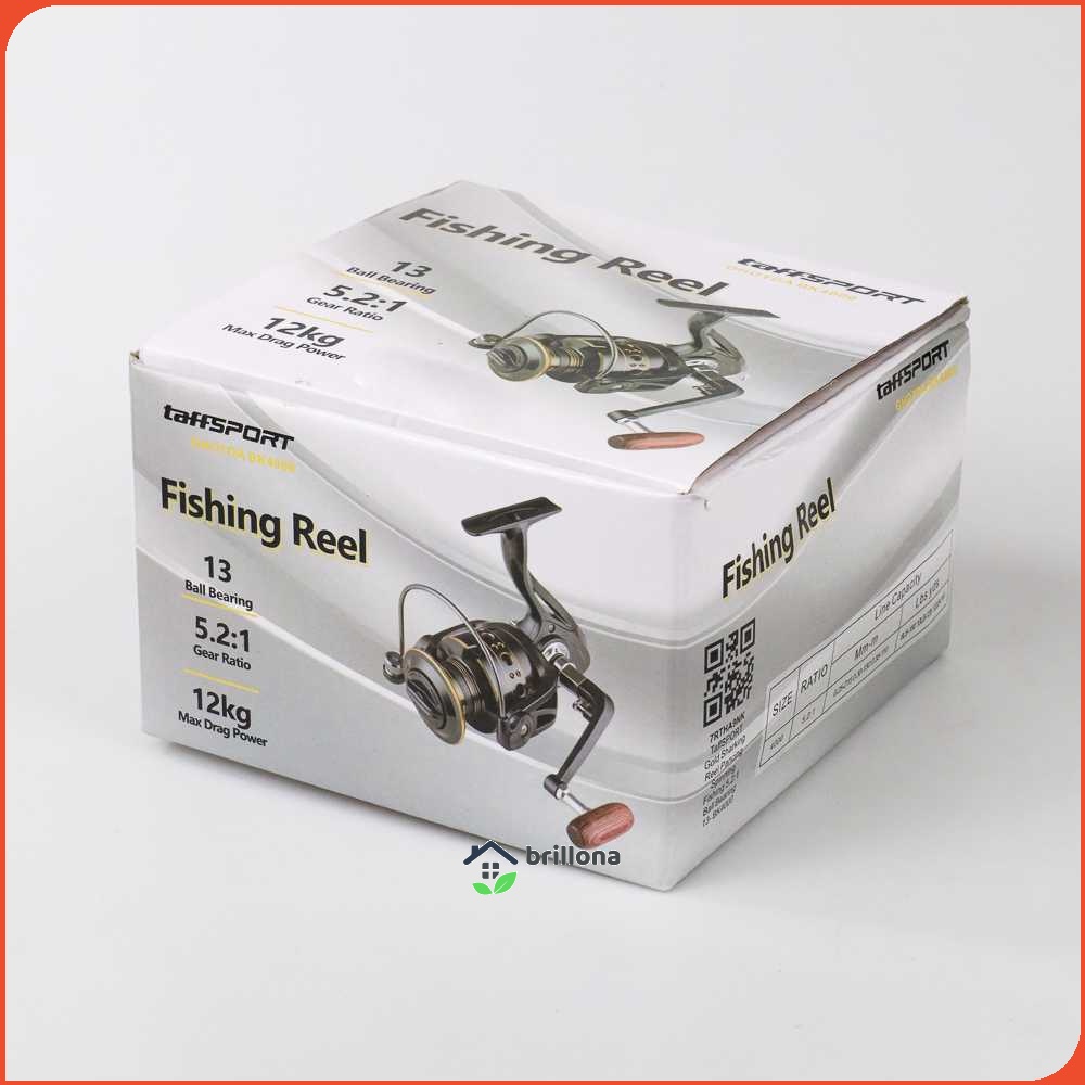 TaffSPORT GHOTDA Reel Pancing Spinning 5.2:1 Ball Bearing 13 - BK4000