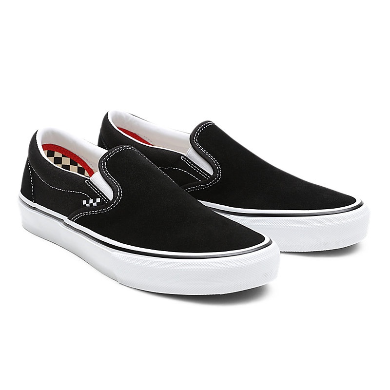 Vans Skate Slip On Black White