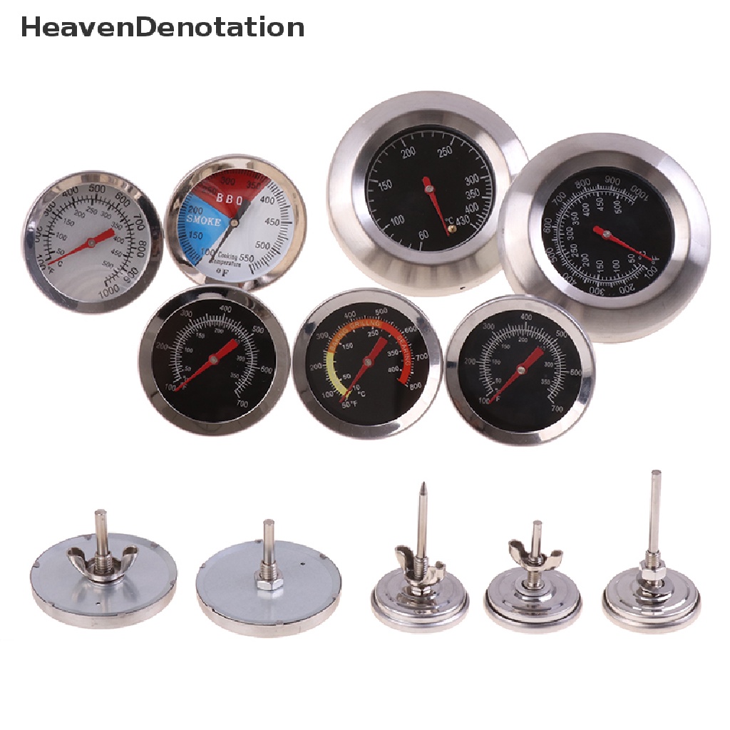 [HeavenDenotation] Oven Cooker Thermometer Grill Pengukur Suhu Untuk Alat Makanan Dapur Rumah HDV