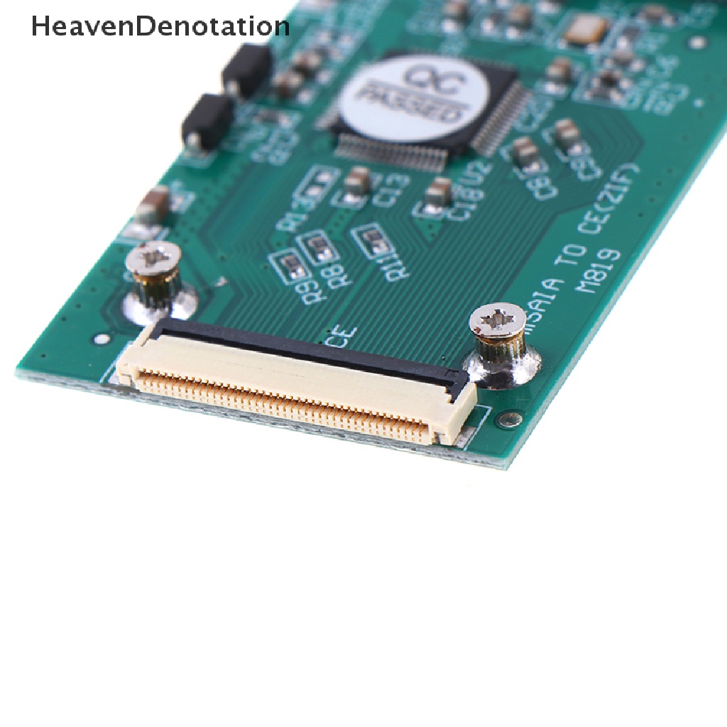 [HeavenDenotation] 1.8 &quot;Mini mSATA PCI-E SSD Ke 40Pin ZIF Card CE Kabel Adapter Converter HDV