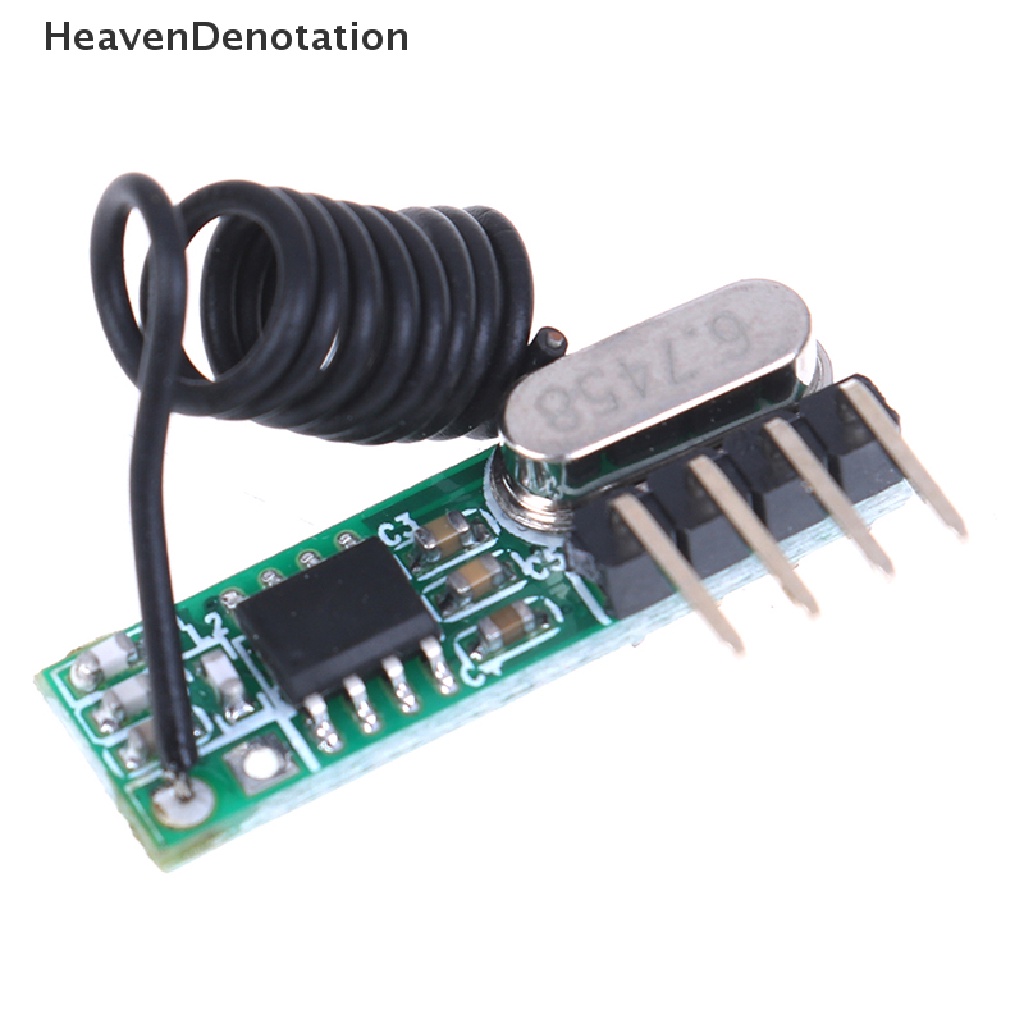 [HeavenDenotation] Modul Receiver Channel Wireless 433Mhz Daya Rendah Modul Jarak Jauh HDV