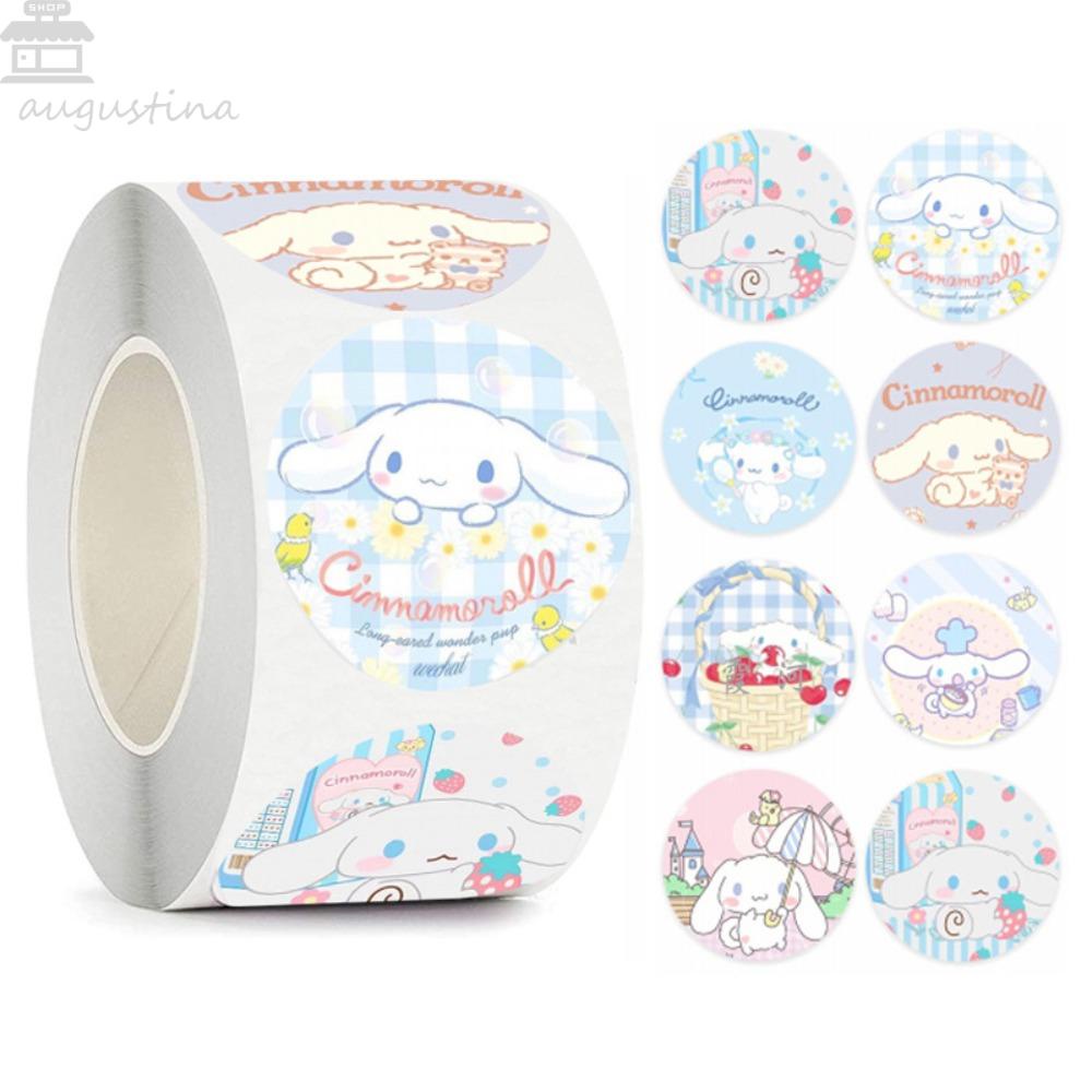 Agustina Albums Stiker Perekat Anak Kuromi DIY My Melody Handaccount Cinnamoroll Sealing Stickers