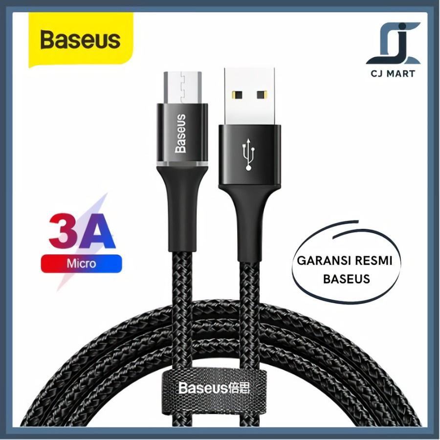 KABEL DATA LED BASEUS HALO MICRO USB (J669)