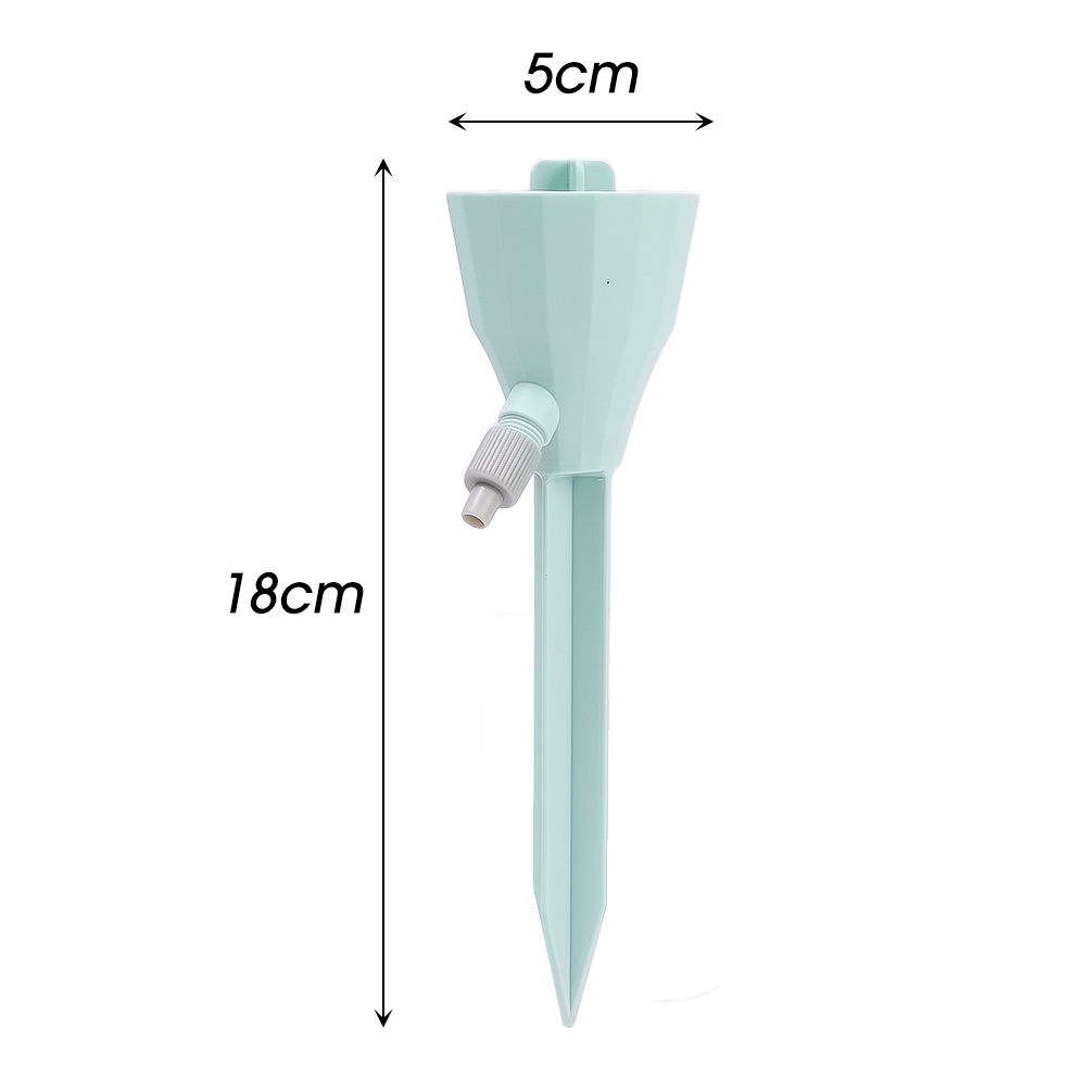 Alat Dripper Air Otomatis Taman Rumah Kaca Kerucut Alat Dripper Otomatis Adjustable Automatic Drip Watering Spike Tanaman Penyiraman Bunga Sistem Irigasi Untuk Tanaman Indoor