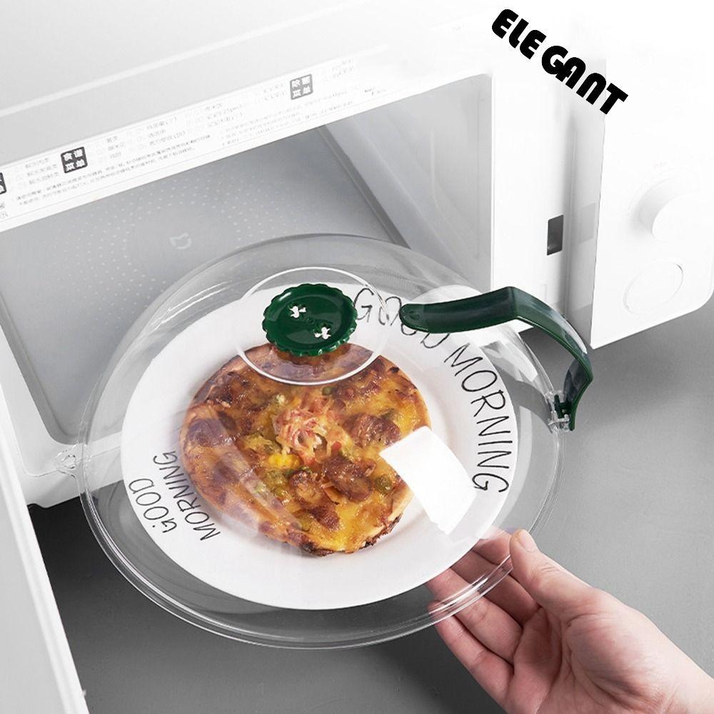 [Elegan] Penutup Makanan Mudah Digunakan Isolasi Tahan Debu Rofessional Dengan Lubang Kukus Tahan Suhu Tinggi Microwave Splash Cover