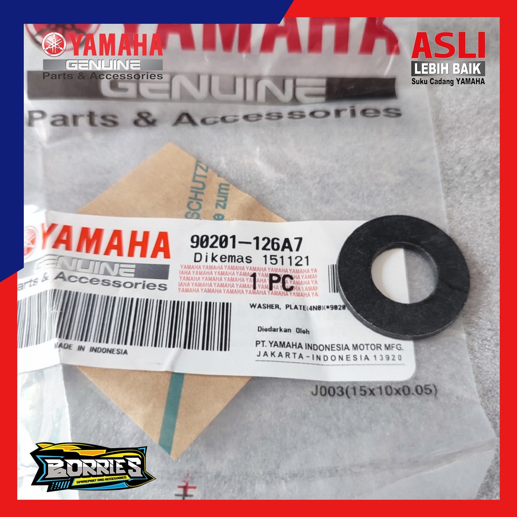 RING SHOCK BELAKANG BAGIAN DALAM RXZ RX KING 1995-2008 ASLI ORI ORIGINAL YAMAHA YGP 90201-126A7