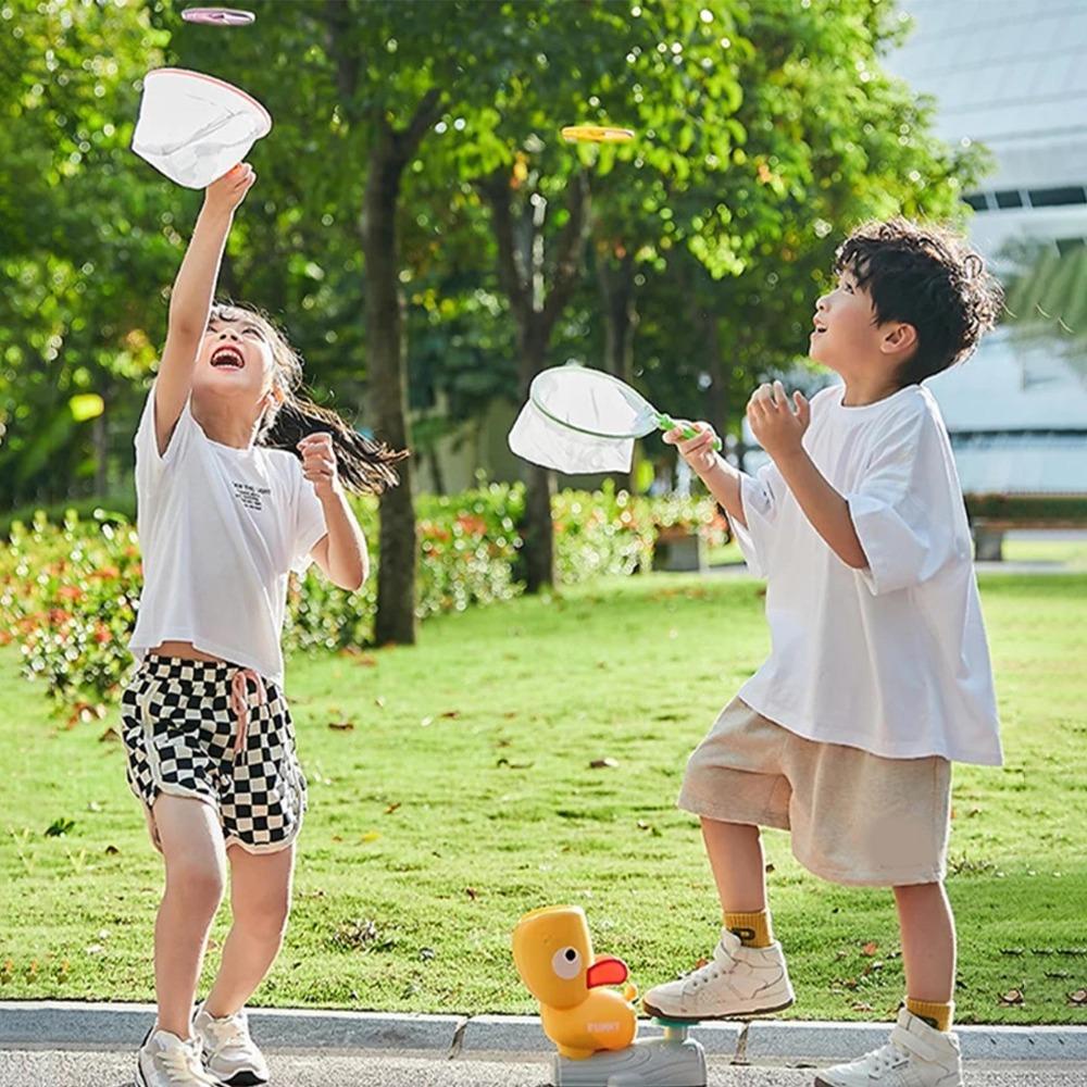 Mxbeauty Mainan Peluncur Roket Udara Minat Mainan Edukasi Menangkap Pelatihan Gerakan Saltatory Anak Lompat Olahraga Sensory Toys Foot Launcher