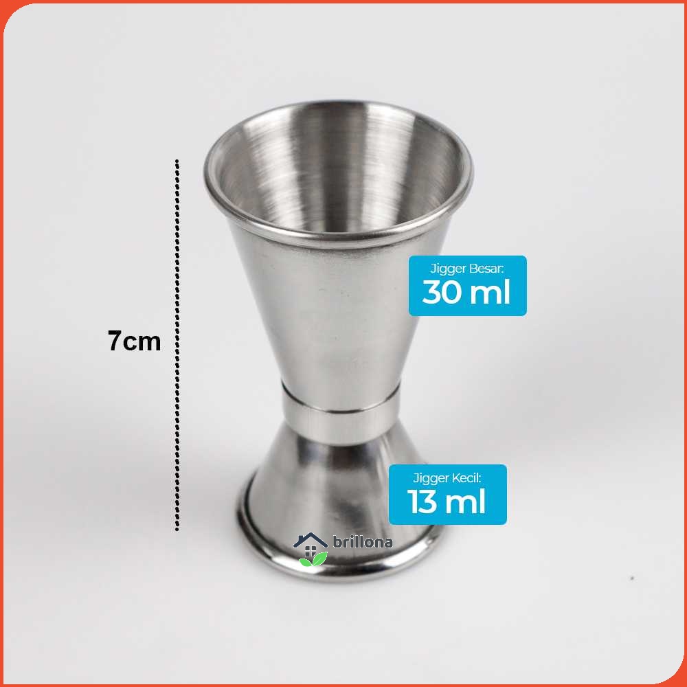 One Two Cups 6 in 1 Bartender Cobbler Cocktail Shaker 550ml - BA016