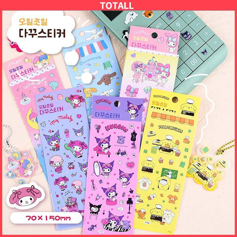 COD Stiker Koromi Waterproof Kartun Sanrio MELODY Untuk Diary Stiker Dekorasi DIY-Totall