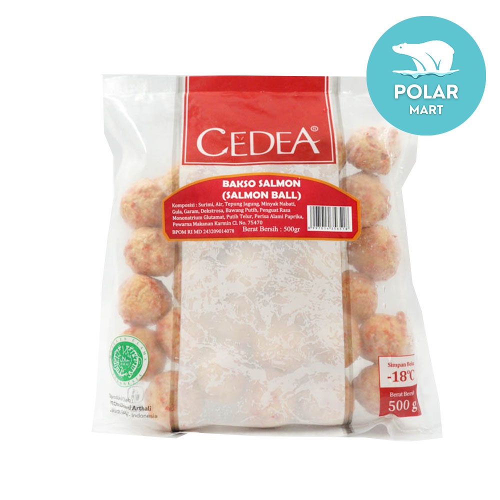 

[Cab. Cimahi] Cedea Salmon Ball 500 Gram (FROZEN FOOD BANDUNG)