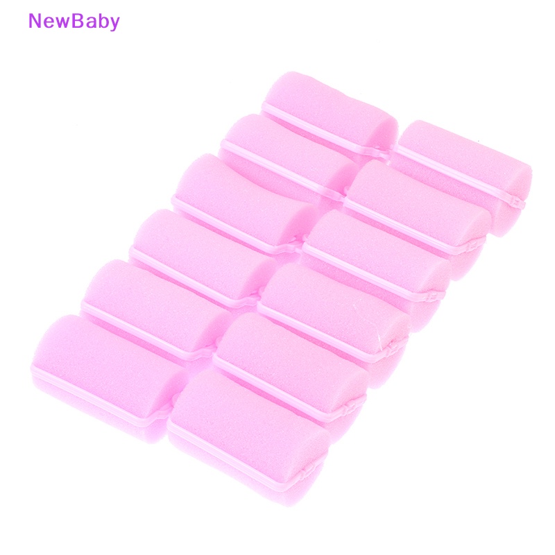 Newbaby Spons Ikal Curly Bergelombang Curly Profesional Styling Foam Busa Spons Lembut Roller ID