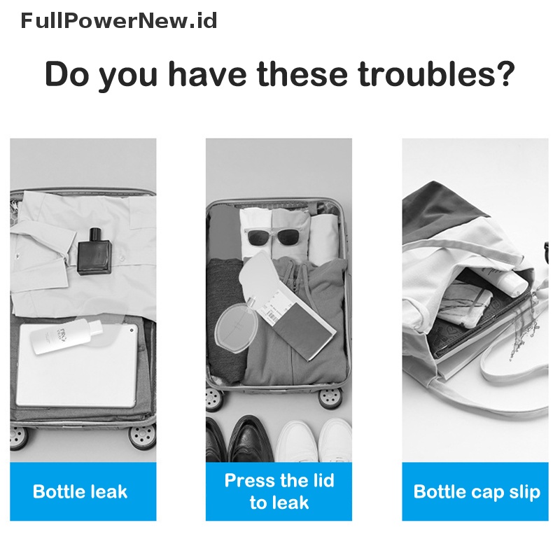 Power 1Pc Lengan Elastis Untuk Bocor Travel Lotion Container Silicone Leak Proof Sleeves ID