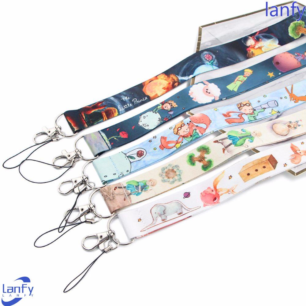 LANFY Cute Little Prince Lanyards Anime Characters Anime Lanyards Mobile Phone Straps Certificate Lanyard Mobile phone accessories Gifts Cartoon ID Badge Holder Neck Strap Webbing Hang Rope