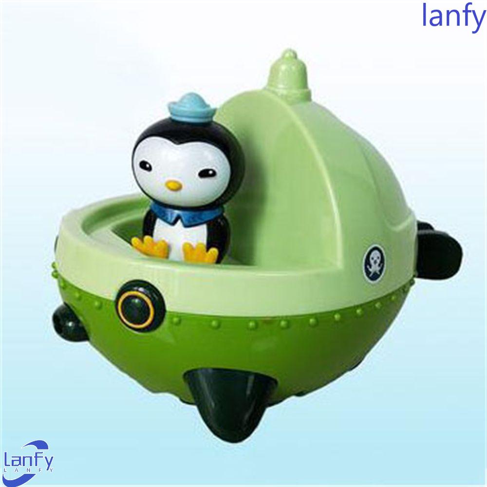 Lanfy Octonauts Figure Mainan Mobil Kreatif Tarik Kembali Teritip Mobil Kwazii Peso Mainan Kendaraan Hadiah Natal CaptainToy Kendaraan