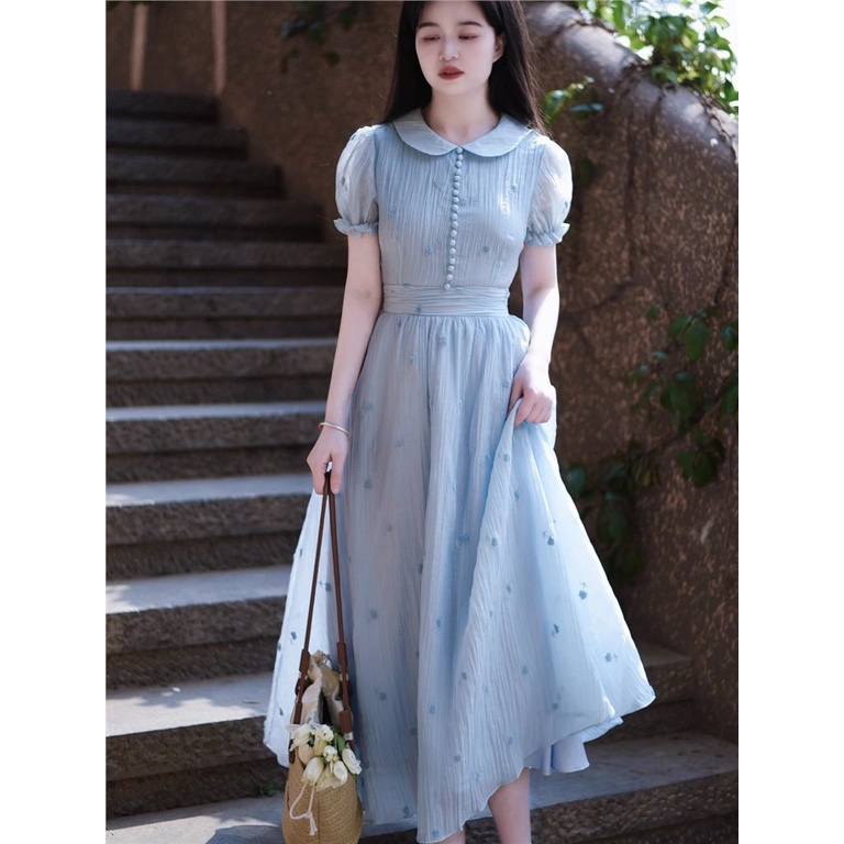 Women's French Art Retro Dress