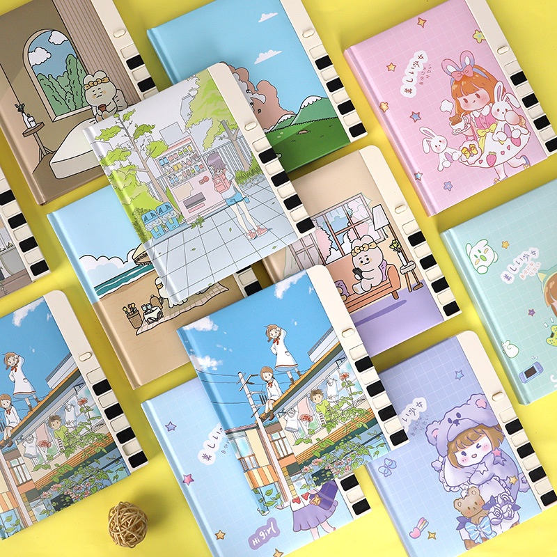 Creative Lockable Diary Book 32K Open Password Book Kartun Notebook Siswa Sekolah Dasar Notebook Untuk Hadiah