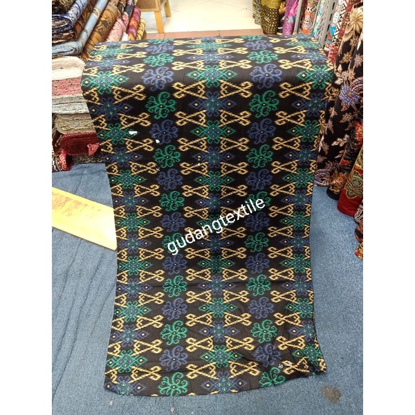 kain batik katun halus meteran motif kalimantan