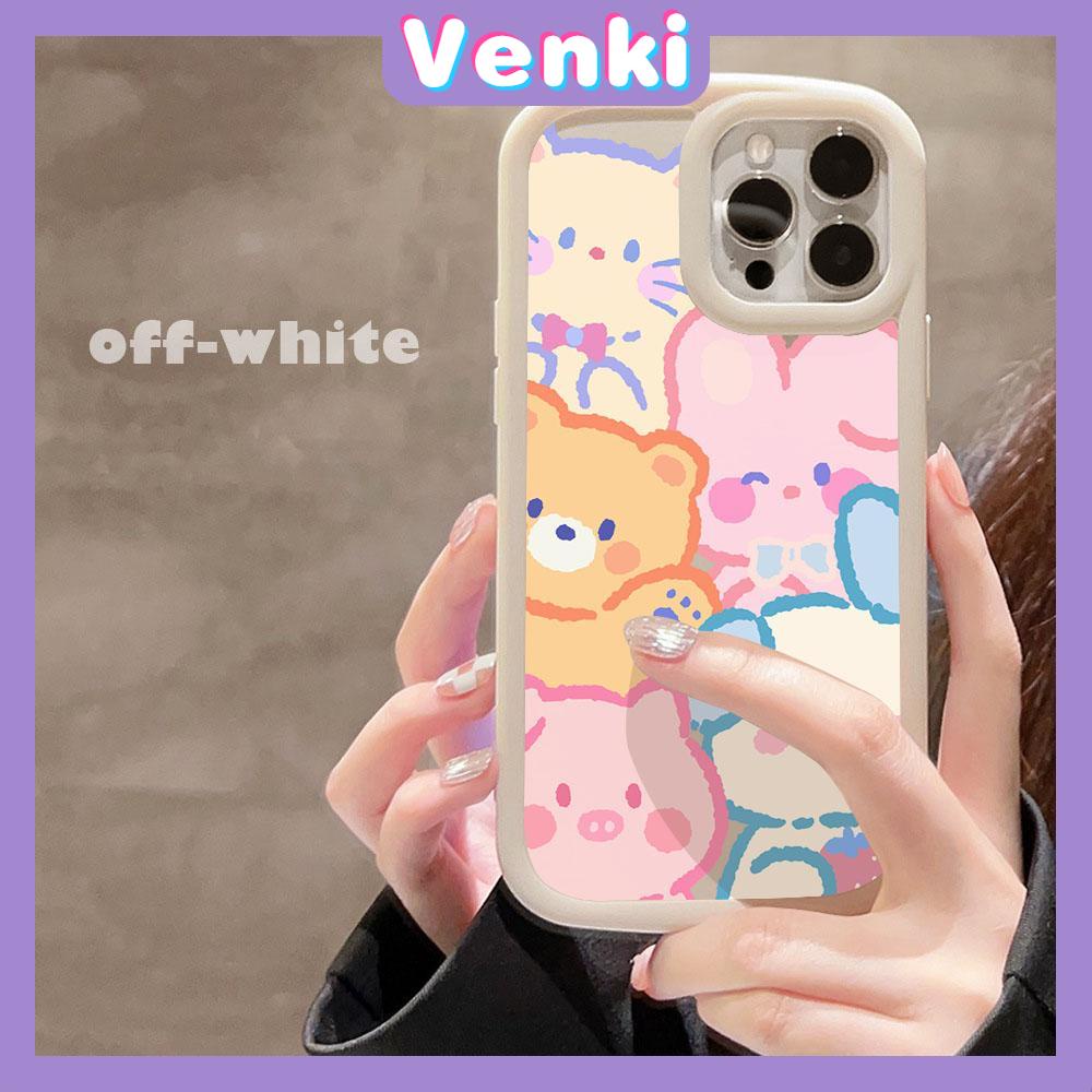 VENKI - For iPhone 11 iPhone Case Black Glossy TPU Soft Case Shockproof Protection Camera Cute Dog Compatible with iPhone 14 13 Pro max 12 Pro Max 11 xr xs max 7Plus 8Plus