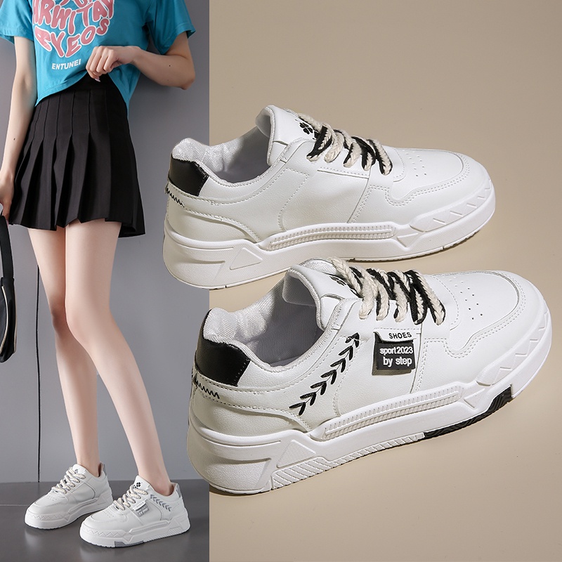 Favorite &quot; FREE BOX&quot; (Size 37 - 41) Jihyo Sepatu Sneakers Wanita Kasual Fashion Korea Import 9214