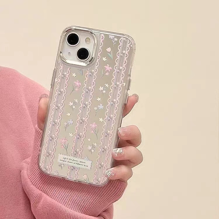 Cocok Untuk Iphone14 Pro Max iPhone Phone Case Cermin Casing Ponsel Kuat Kamera Perlindungan Tahan Guncangan Kompatibel Dengan Iphone13 13pro 13prm iPhone 11 7Plus 8Plus Xr XS 12 Pro Max Phone Case