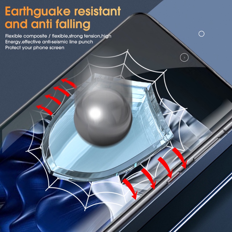 Pelindung Layar Tahan Lama Universal Anti-Drop/Film Hydrogel Transparan Bebas Gelembung Untuk Huawei P60/P60 Pro/P60 Art