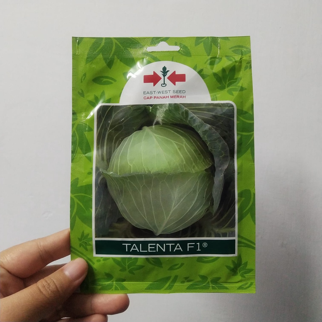 Benih Kubis Talenta F1 400 Biji Bibit Sayuran Hibrida Cap Panah Merah