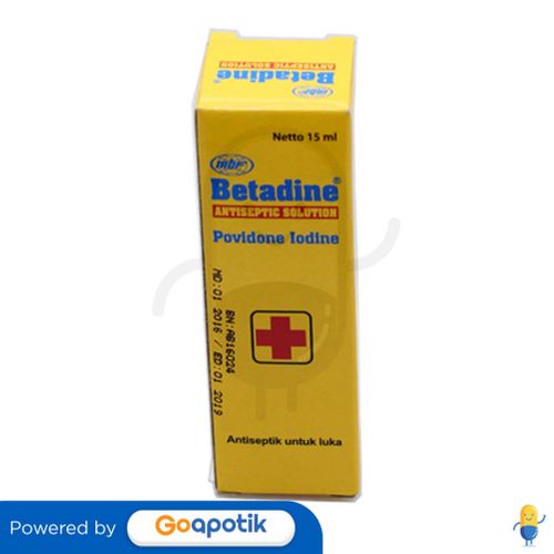 Betadine Larutan 15 Ml